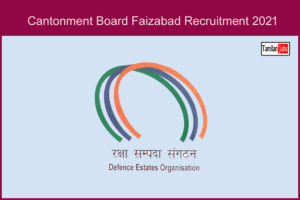 Cantonment Board Faizabad Recruitment 2021