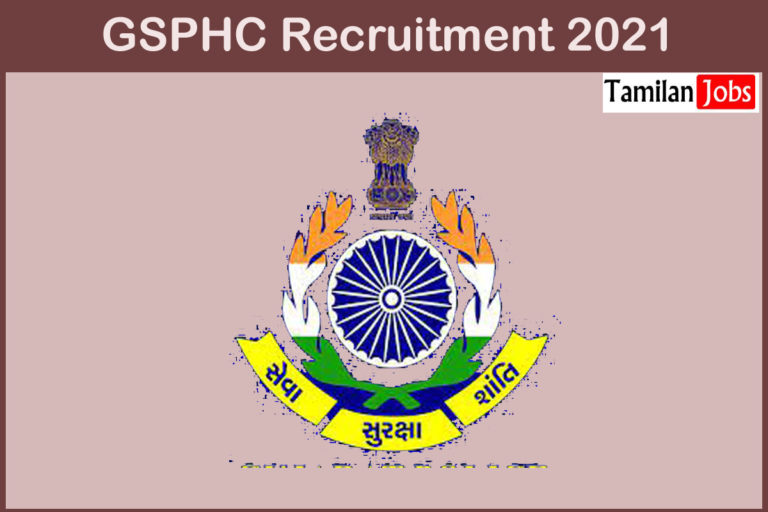 GSPHC Recruitment 2021 Out – Apply For Structural Engineer Jobs