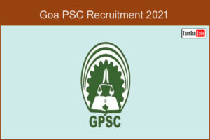 Goa PSC Recruitment 2021