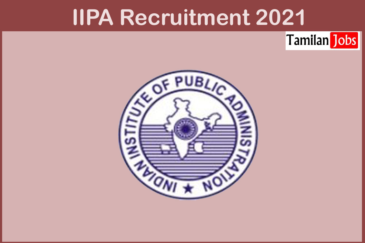 Iipa Recruitment 2021