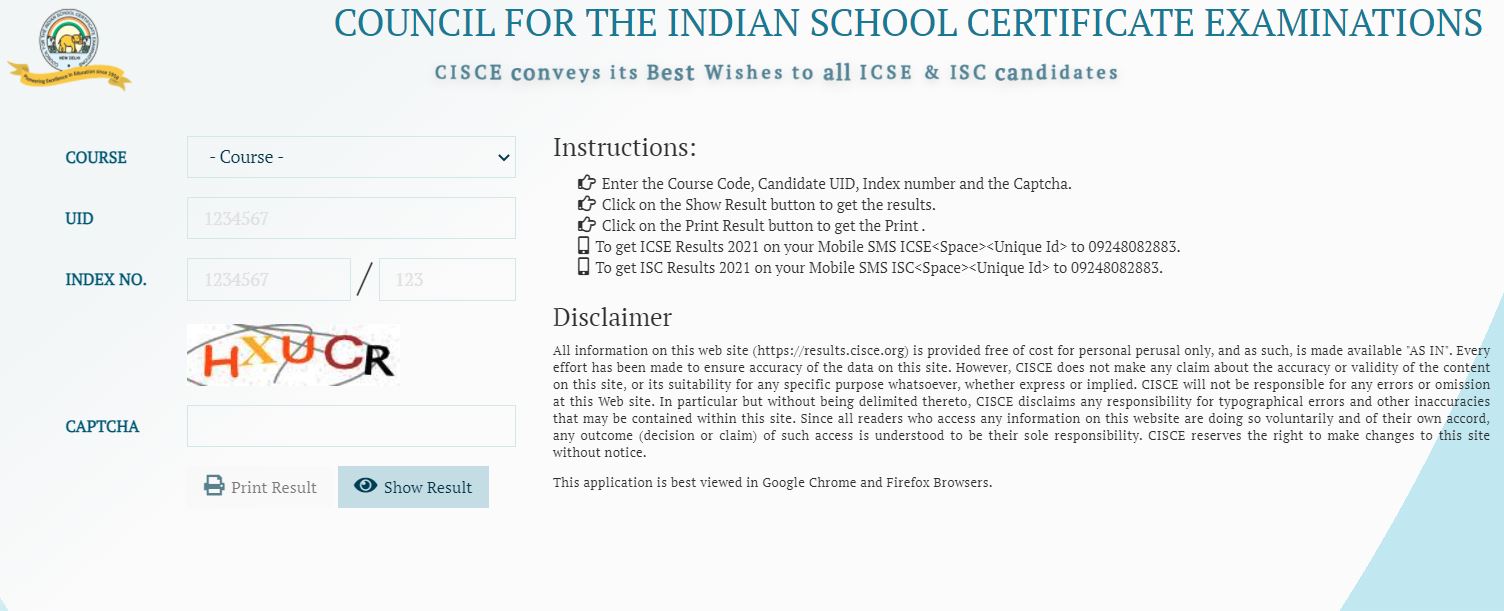 ISC Results 2021