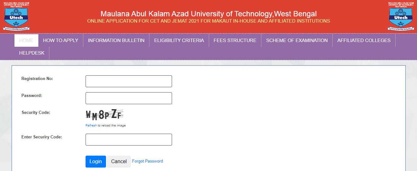 MAKAUT CET Admit Card 2021