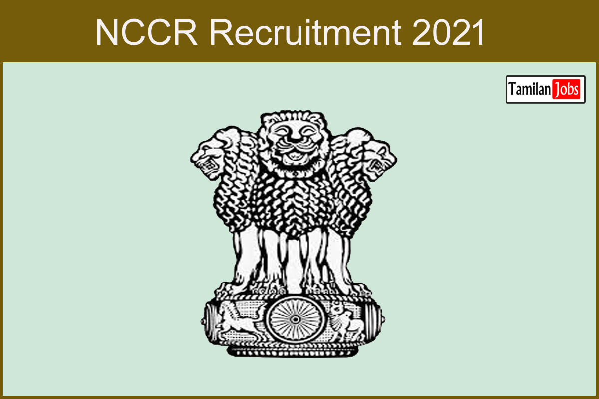 NCCR Recruitment 2021