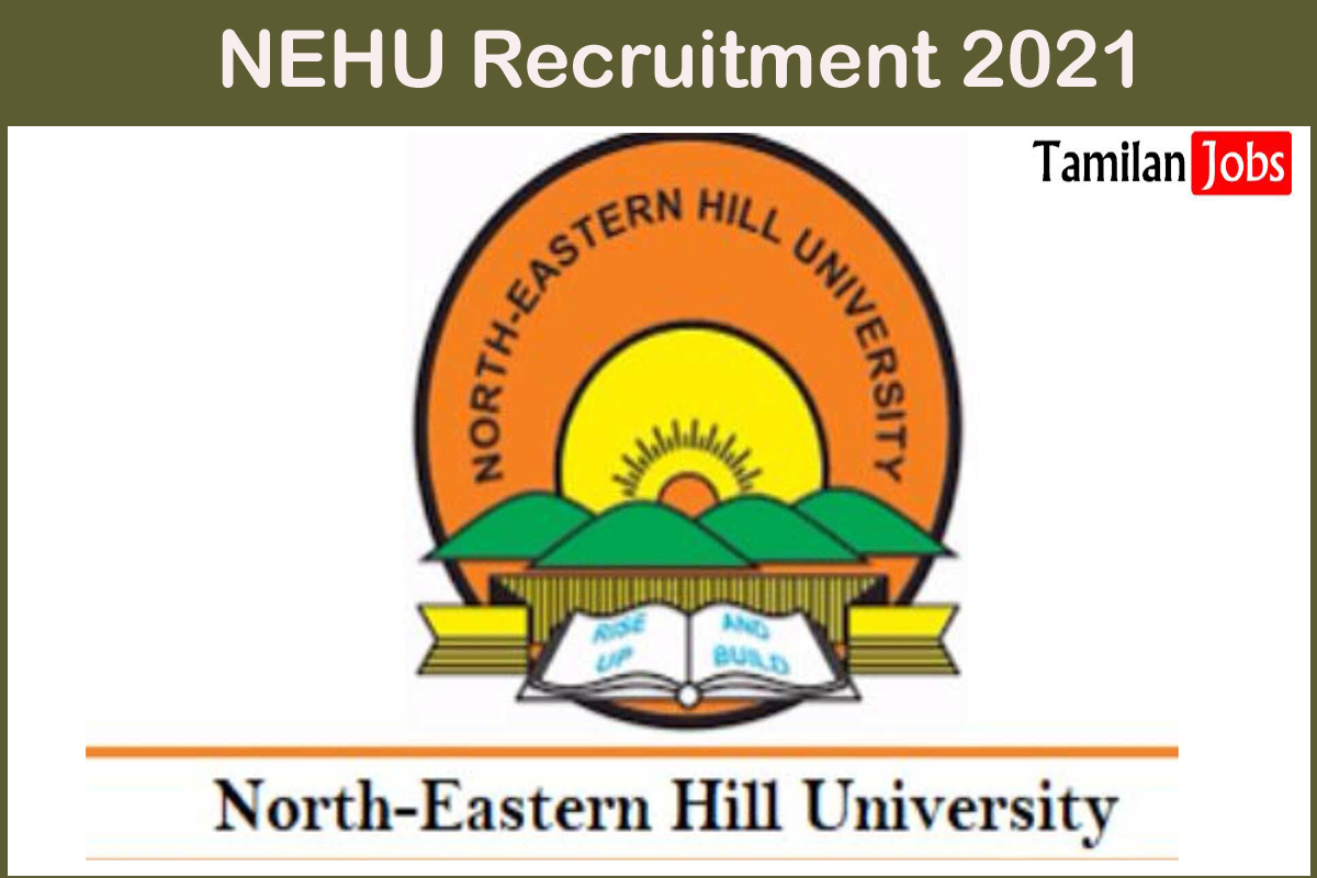 Nehu Recruitment 2021