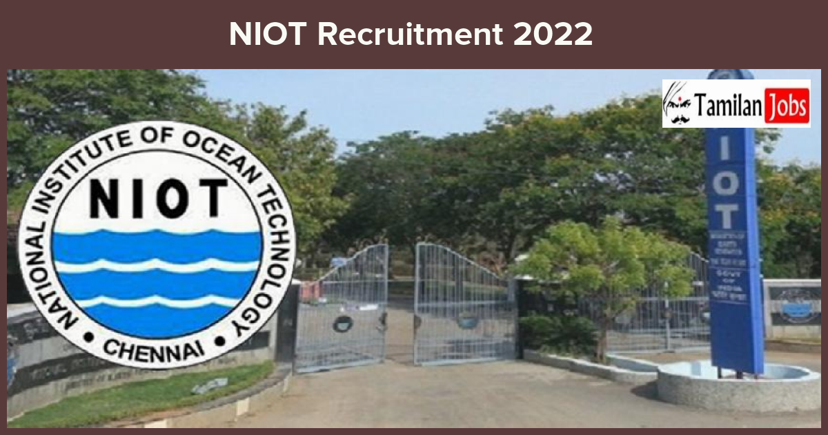 NIOT-Recruitment-2022