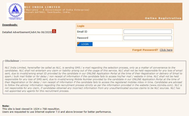 NLC Horticulture Assistant Admit Card 2021 (Out) @nlcindia.in