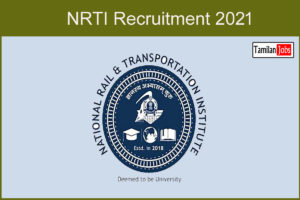 NRTI Recruitment 2021