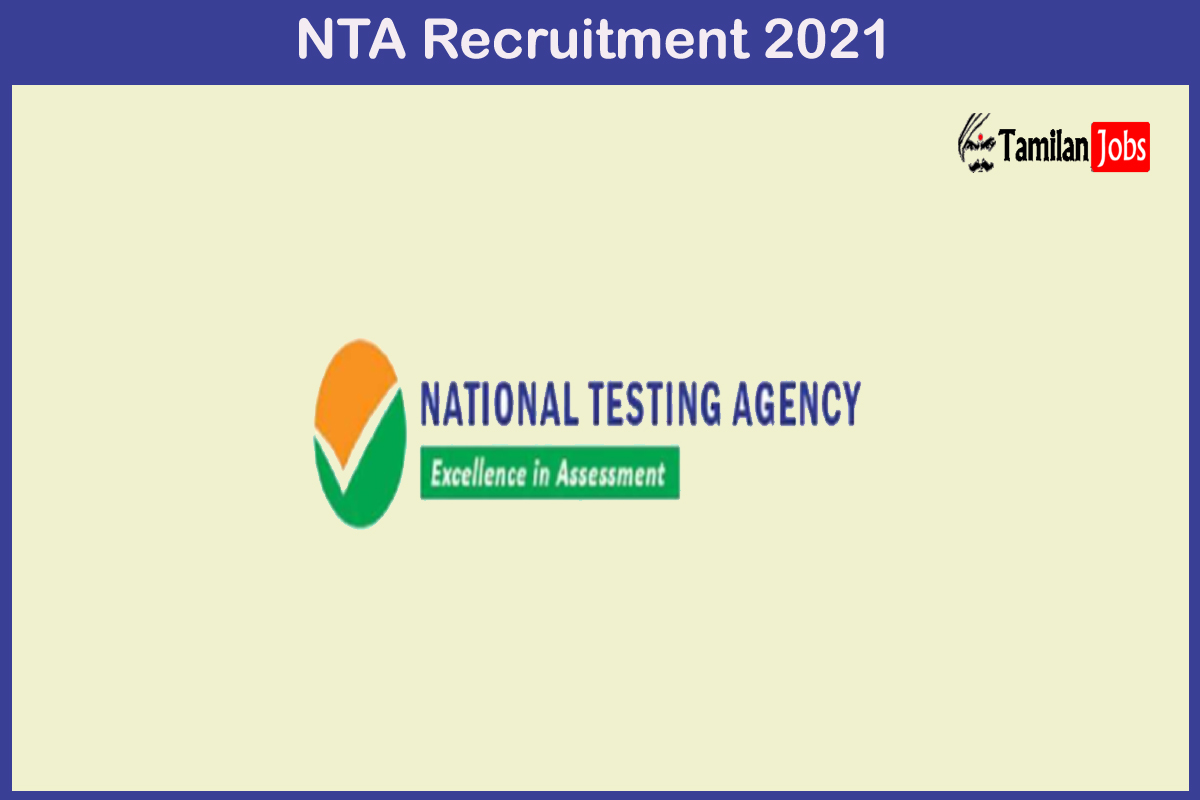 NTA Recruitment 2021