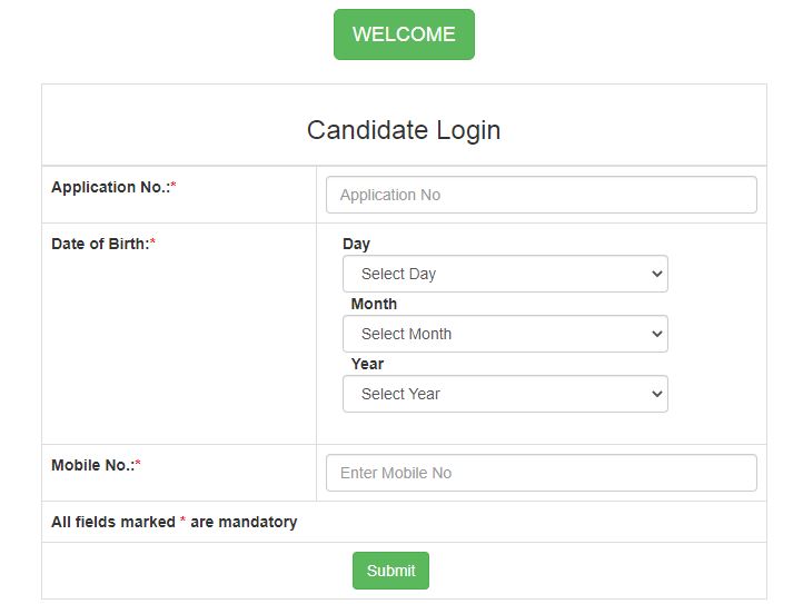 PSSSB Fisheries Officer Admit Card 2021