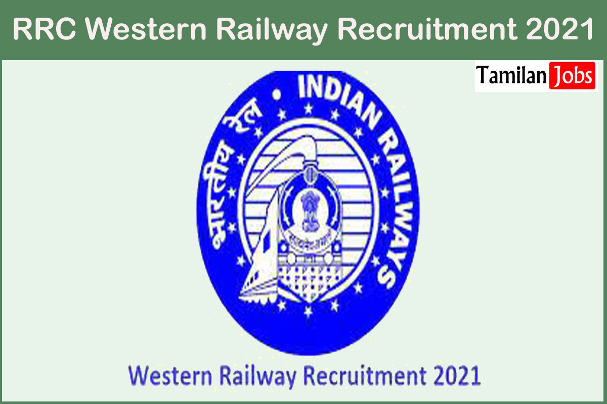 RRC Western Railway Recruitment 2021