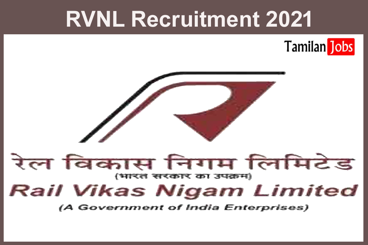 Rvnl Recruitment 2021