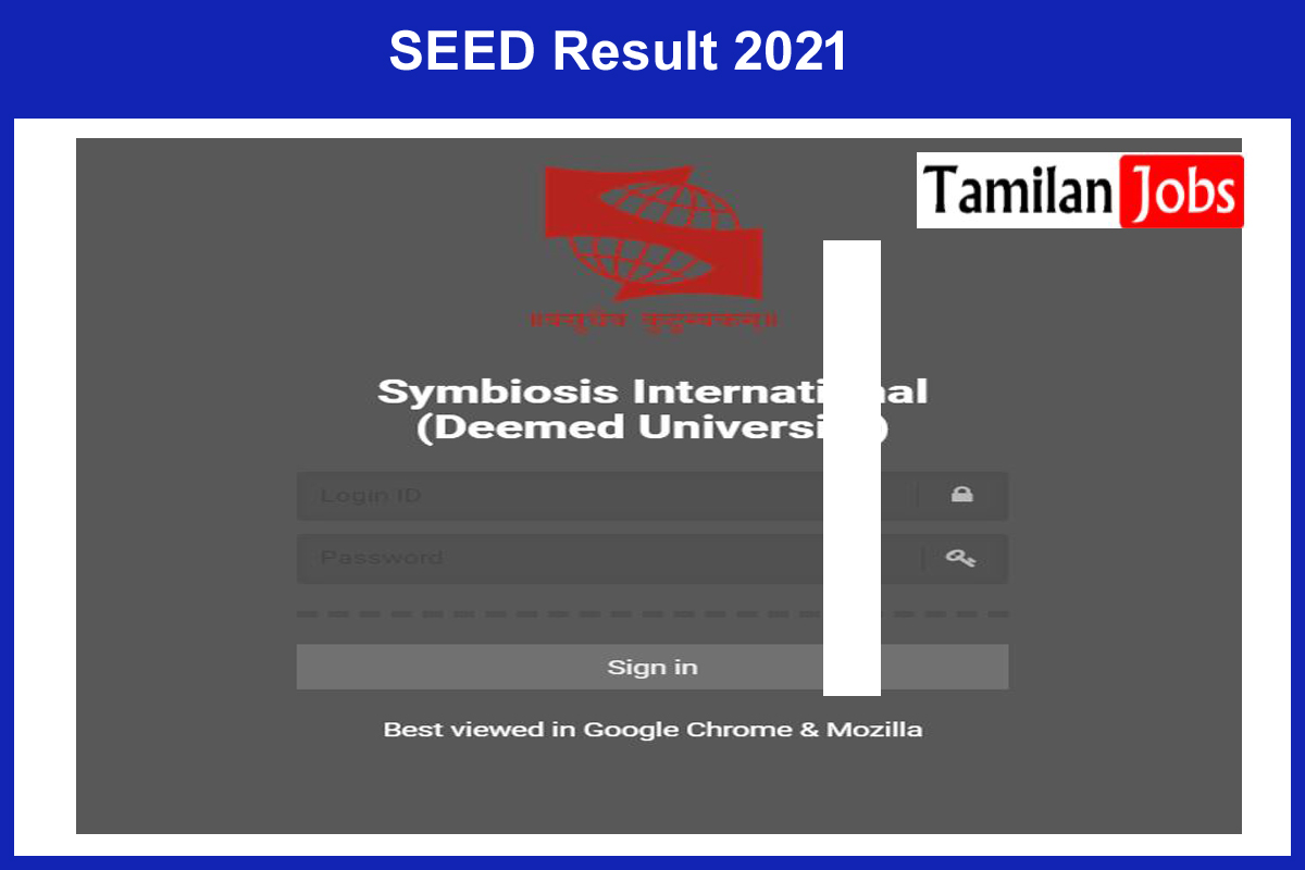 SEED Result 2021
