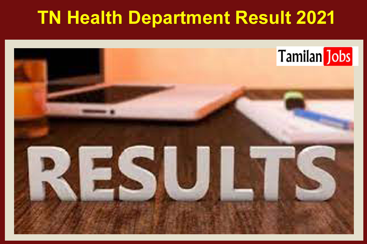 TN Health Department Result 2021