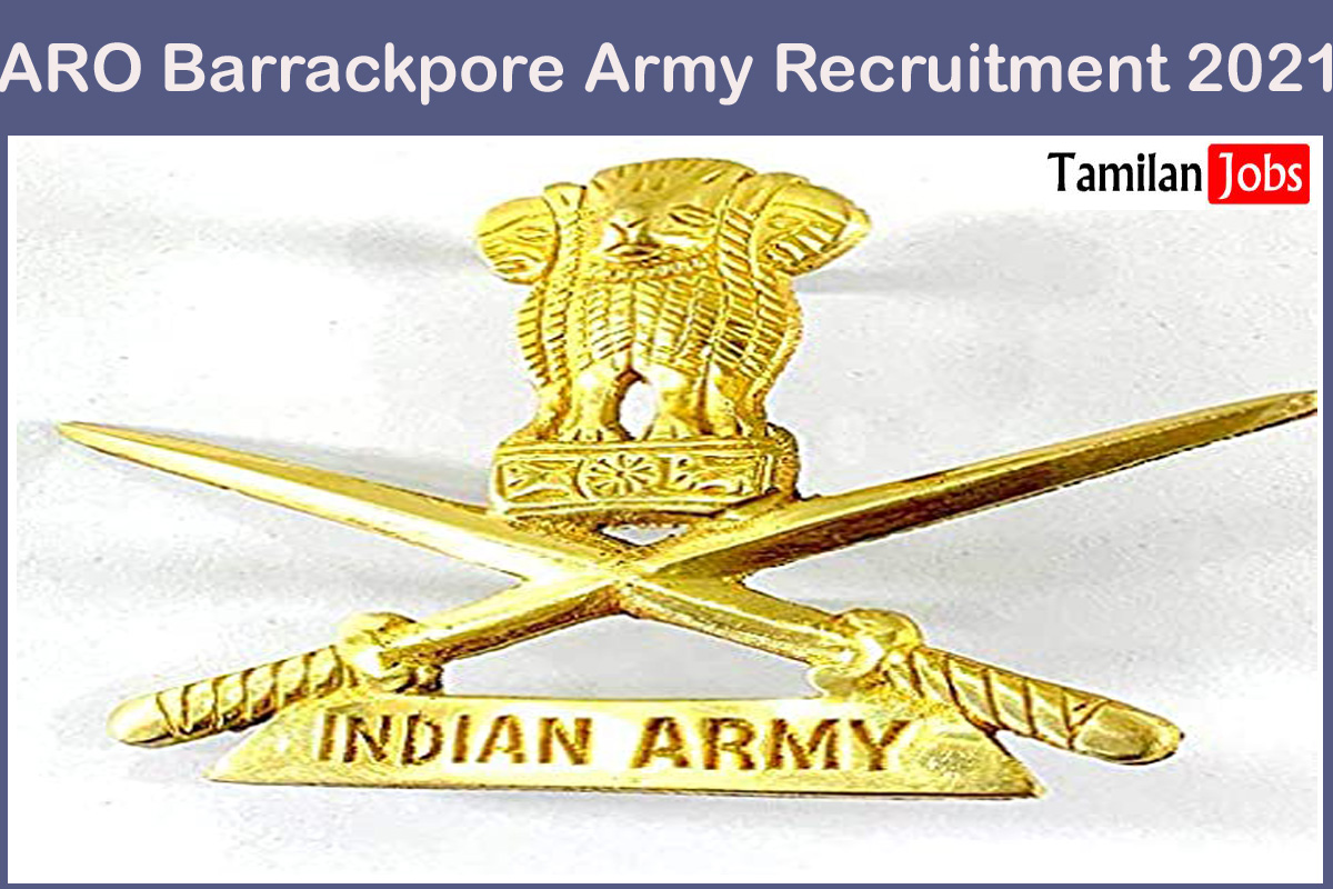 Aro Barrackpore Army Recruitment 2021