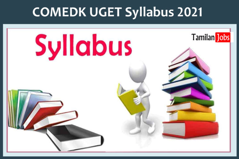COMEDK UGET Syllabus 2021