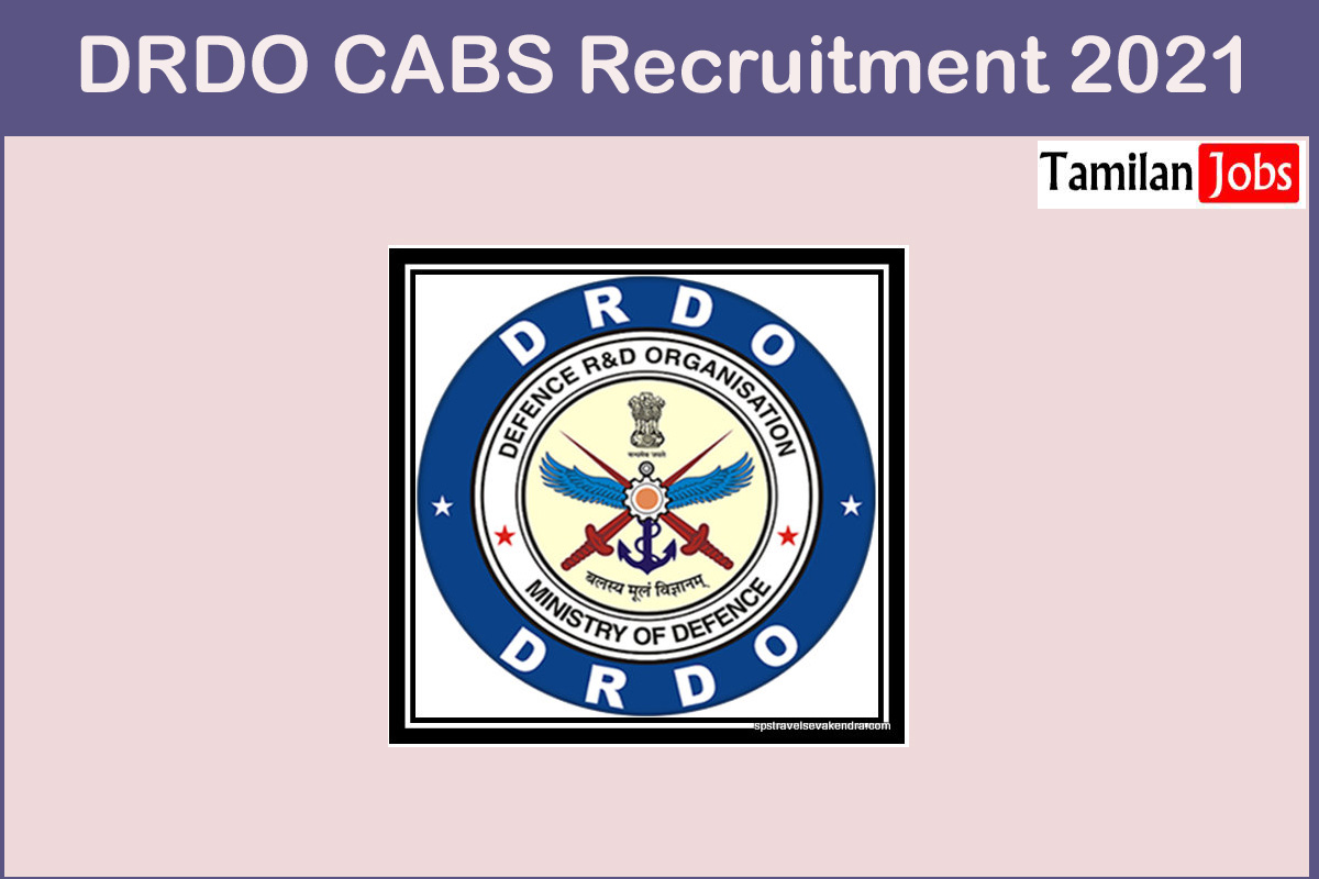 DRDO CABS Recruitment 2021