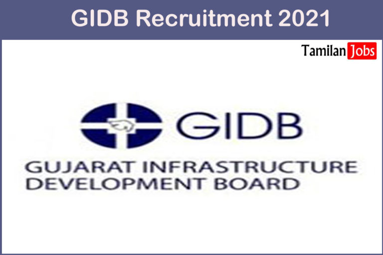 GIDB Recruitment 2021
