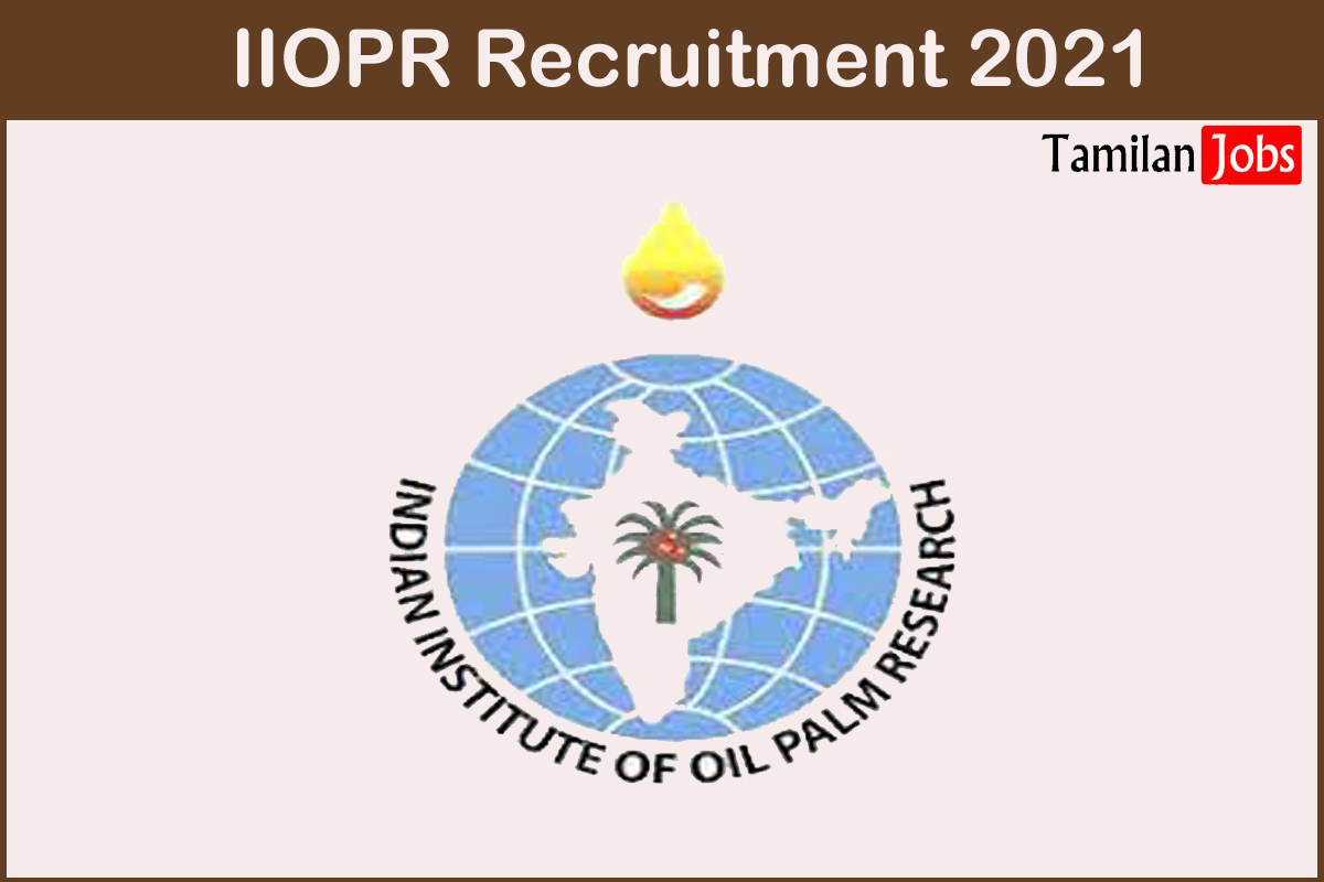IIOPR Recruitment 2021