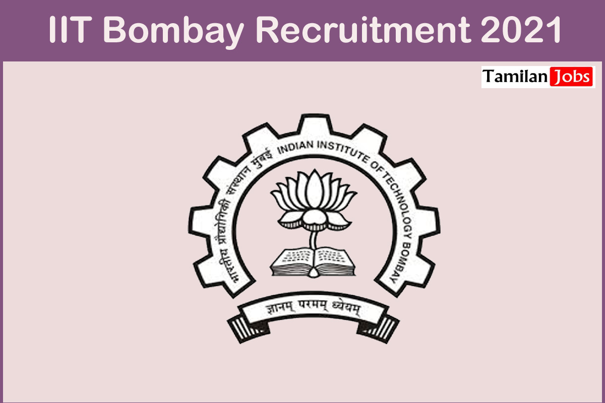 Iit Bombay Recruitment 2021