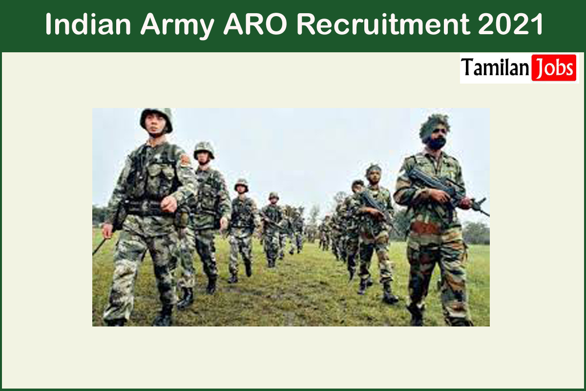 Indian Army ARO Recruitment 2021