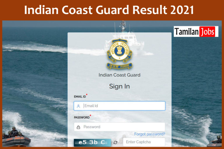 Indian Coast Guard Navik Result 2021