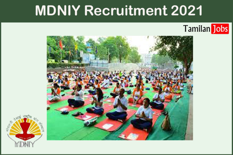 Morarji Desai National Institute of Yoga Recruitment 2021