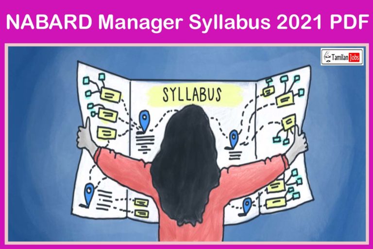 NABARD Manager Syllabus 2021 PDF