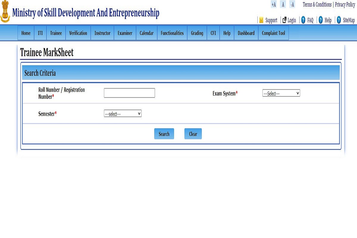 NCVT ITI 1st Year Exam Result 2021