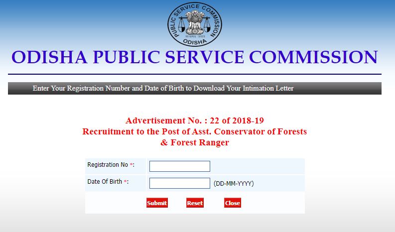 OPSC ACF Interview Schedule 2021