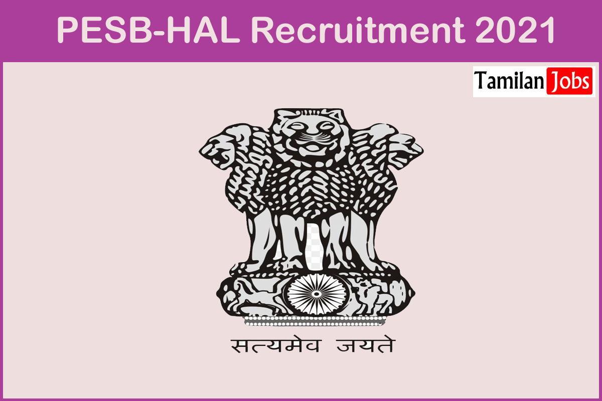 PESB-HAL Recruitment 2021