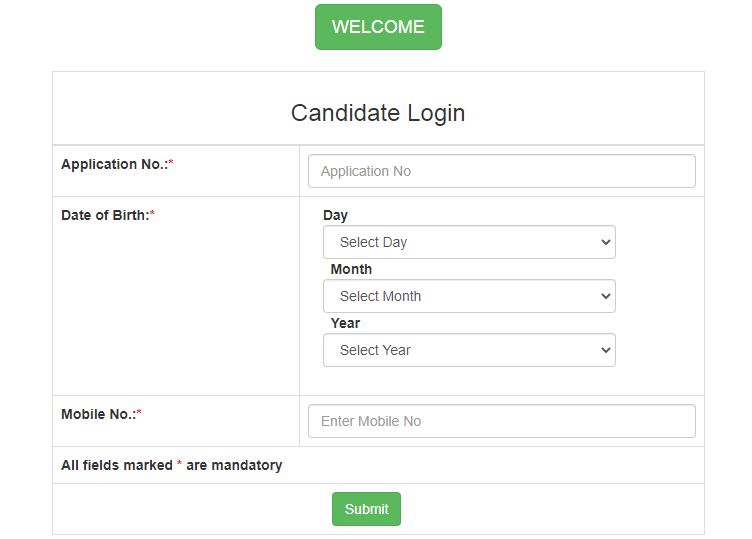 PSSSB Technical Assistant Admit Card 2021