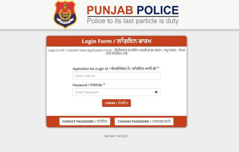 Punjab Police SI Result 2021