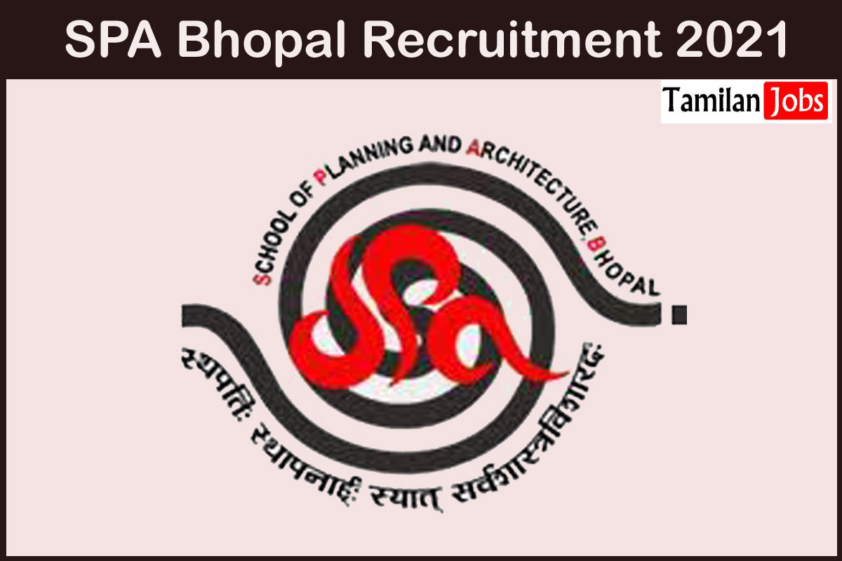 SPA Bhopal Recruitment 2021