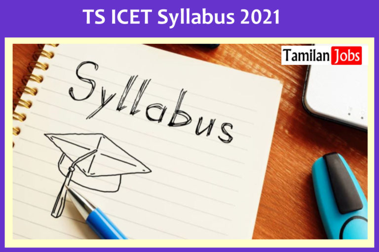 TS ICET Syllabus 2021