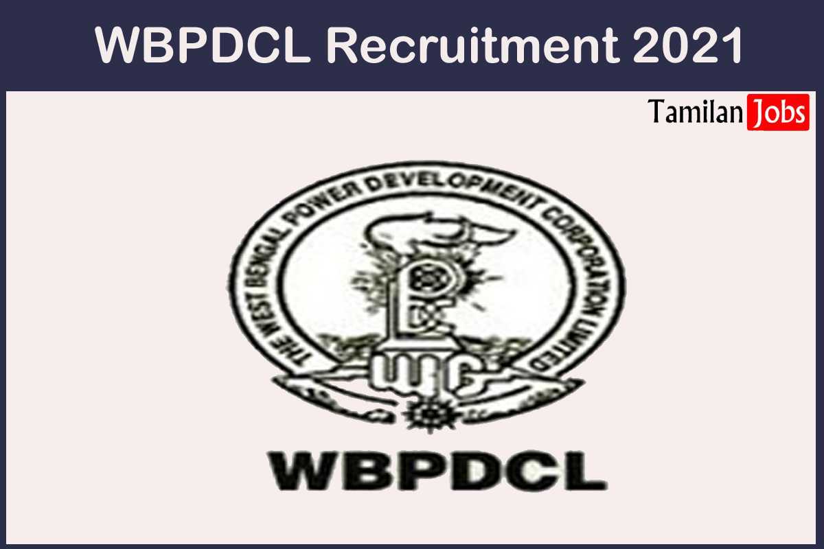 WBPDCL Recruitment 2021