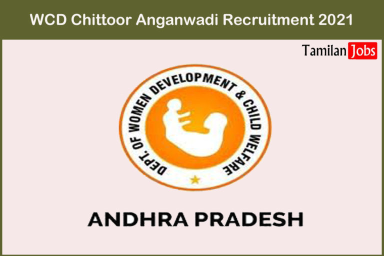 WCD Chittoor Anganwadi Recruitment 2021