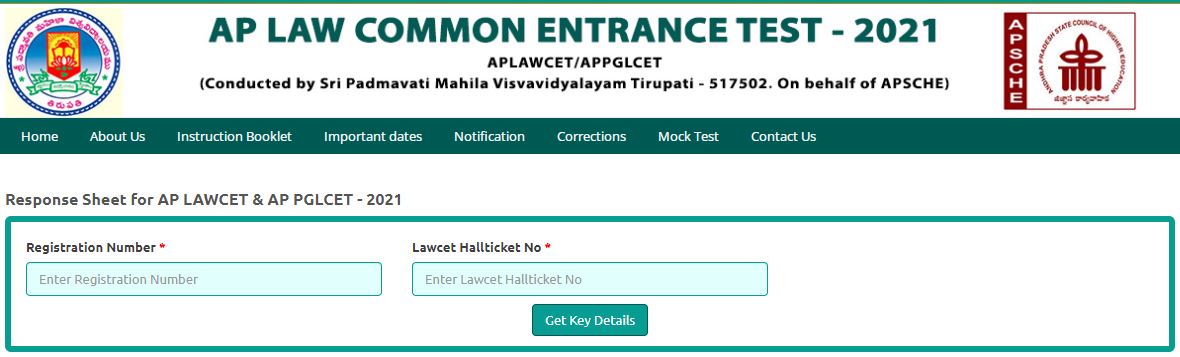 AP LAWCET Answer Key 2021