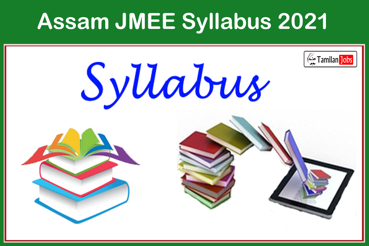 Assam JMEE Syllabus 2021