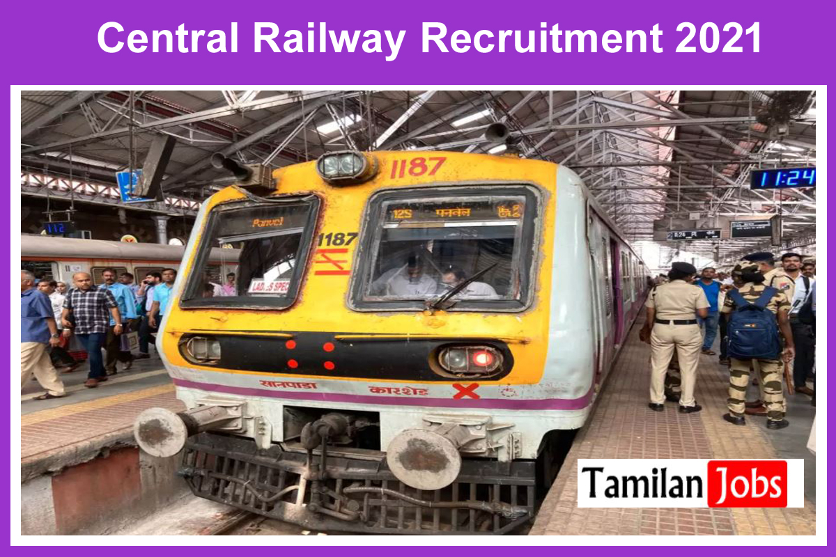 Central Railway Recruitment 2021