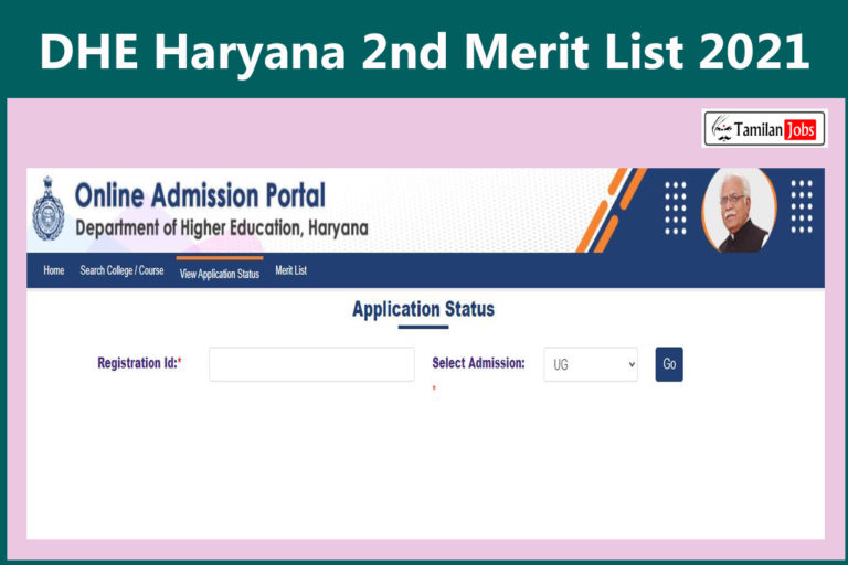 DHE Haryana 2nd Merit List 2021
