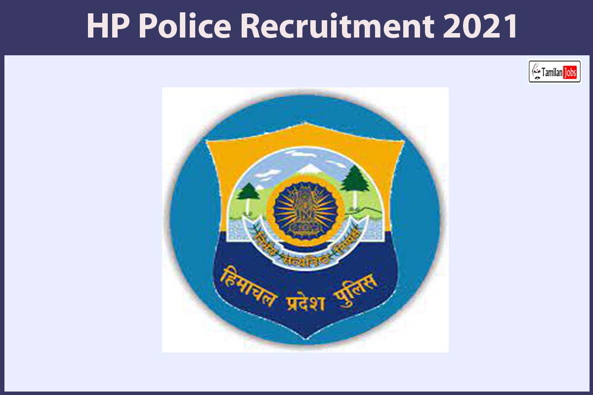 Hp Police Recruitment 2021