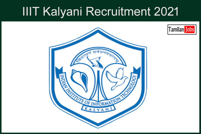 IIIT Kalyani Recruitment 2021