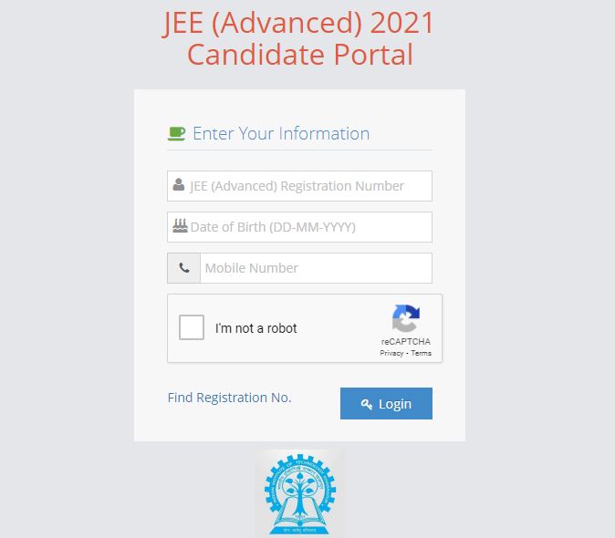 JEE Advanced Admit Card 2021