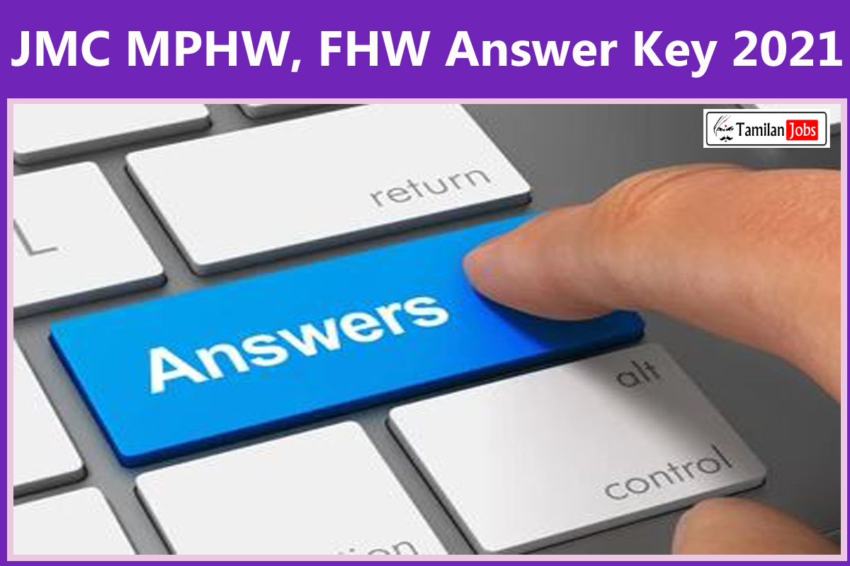 Jmc Mphw, Fhw Answer Key 2021