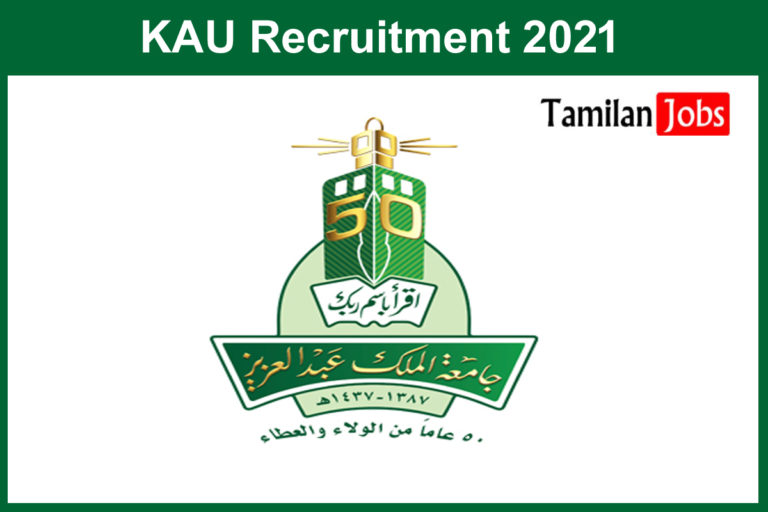 KAU Recruitment 2021