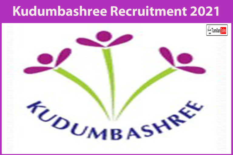 Kudumbashree Recruitment 2021