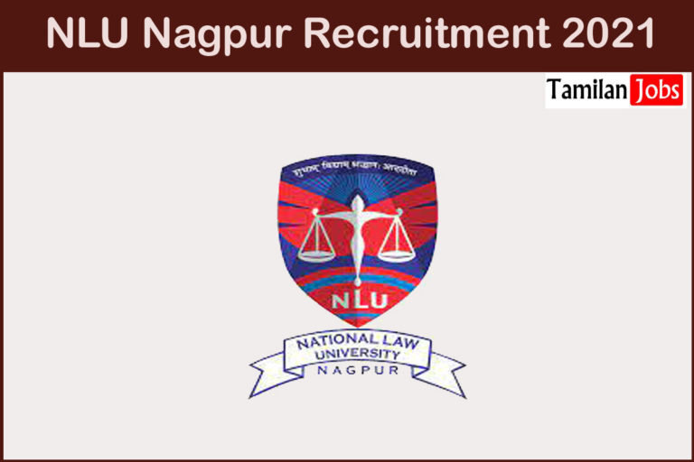 NLU Nagpur Recruitment 2021