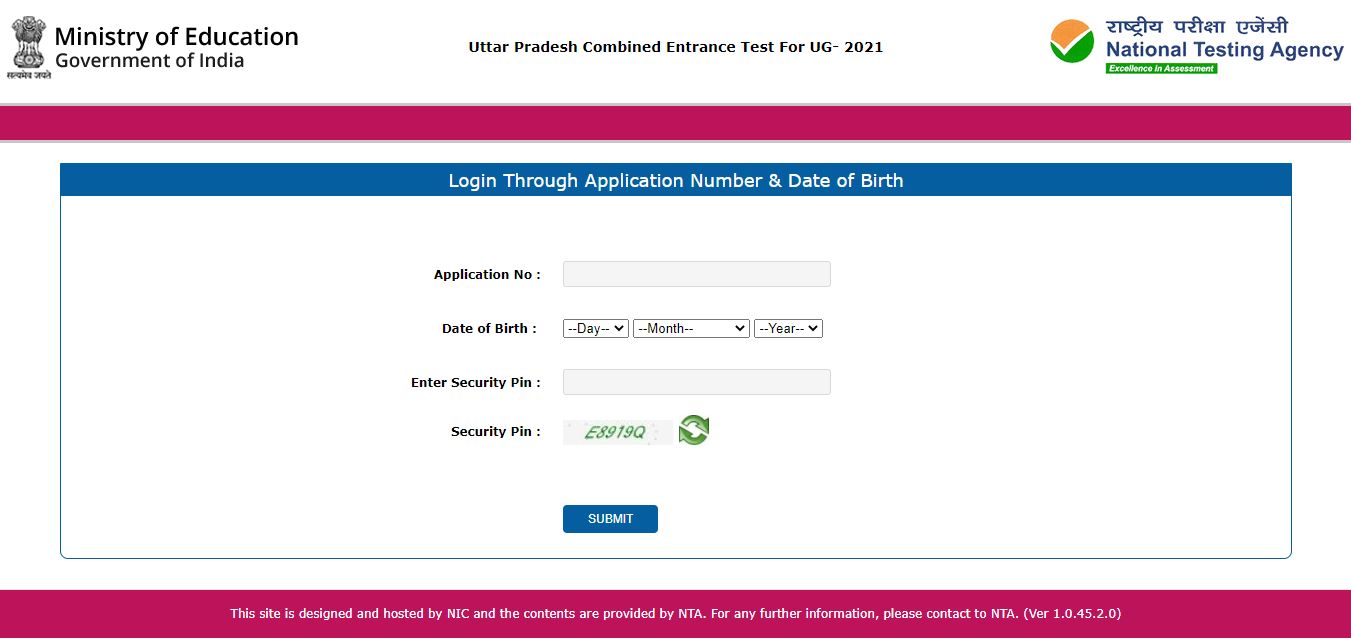 NTA UPCET Admit Card 2021