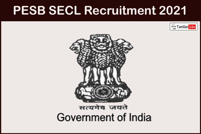 PESB SECL Recruitment 2021