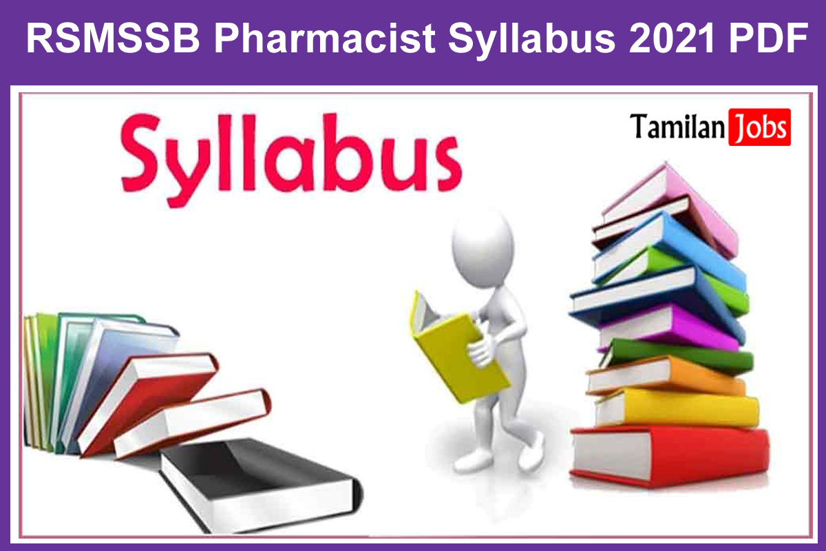 RSMSSB Syllabus 2021 PDF